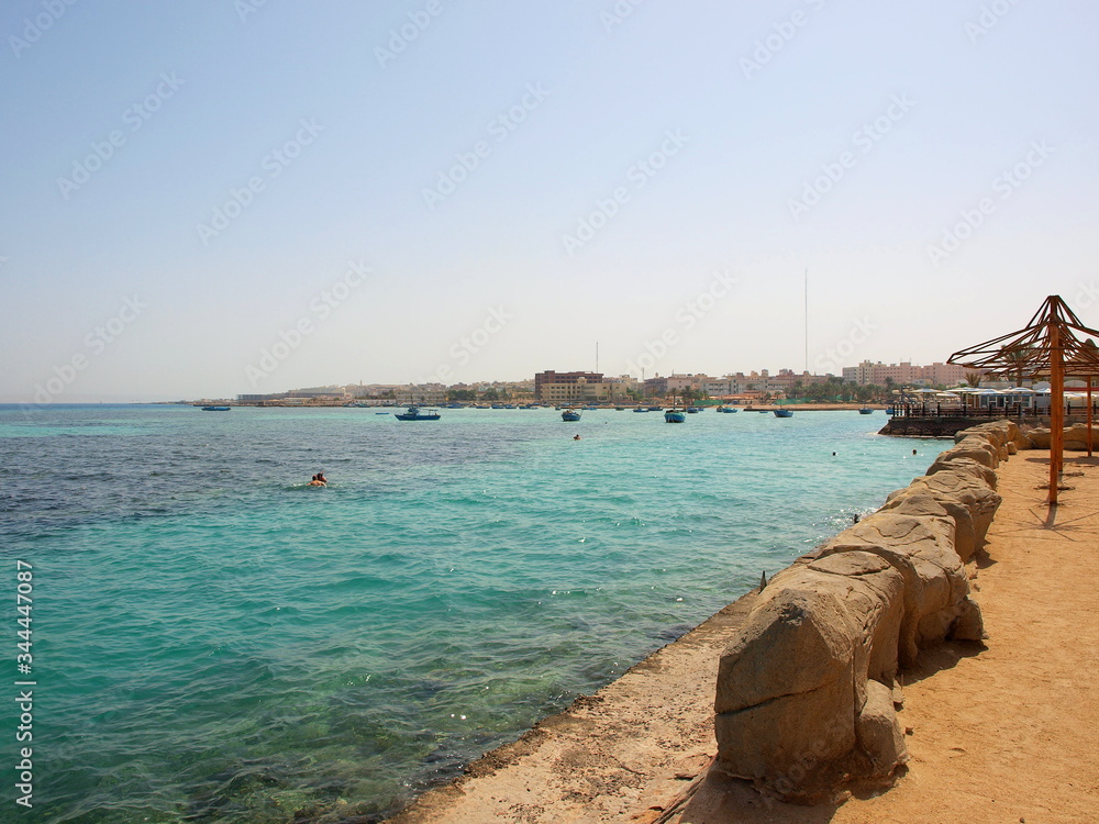 Naklejka premium Sea shore