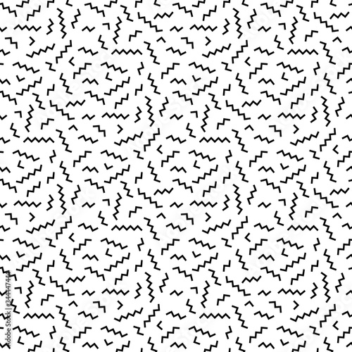 Fototapeta Naklejka Na Ścianę i Meble -  Trendy Geometric Design Seamless Pattern - Fun geometric repeating pattern design