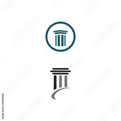Column Logo Template vector symbol