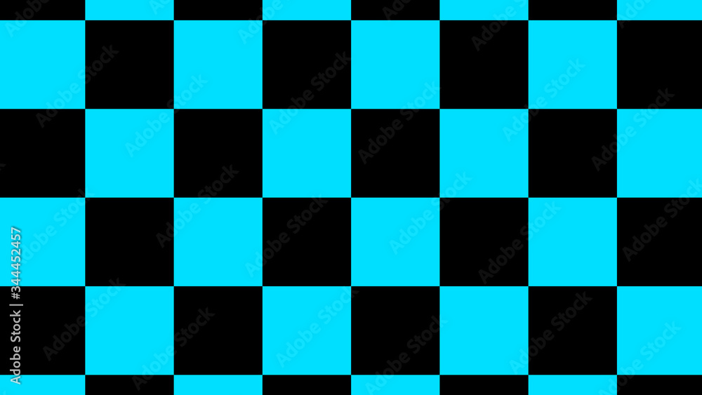 Cyan & black color abstract background,New chessboard abstract background Cyan & black color abstract background,New chessboard abstract background