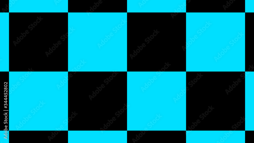 Cyan & black color abstract background,New chessboard abstract background Cyan & black color abstract background,New chessboard abstract background