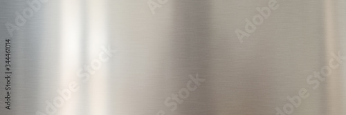 Silver colored metal surface Fototapete