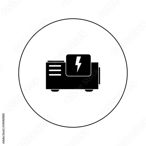 Power generator vector icon