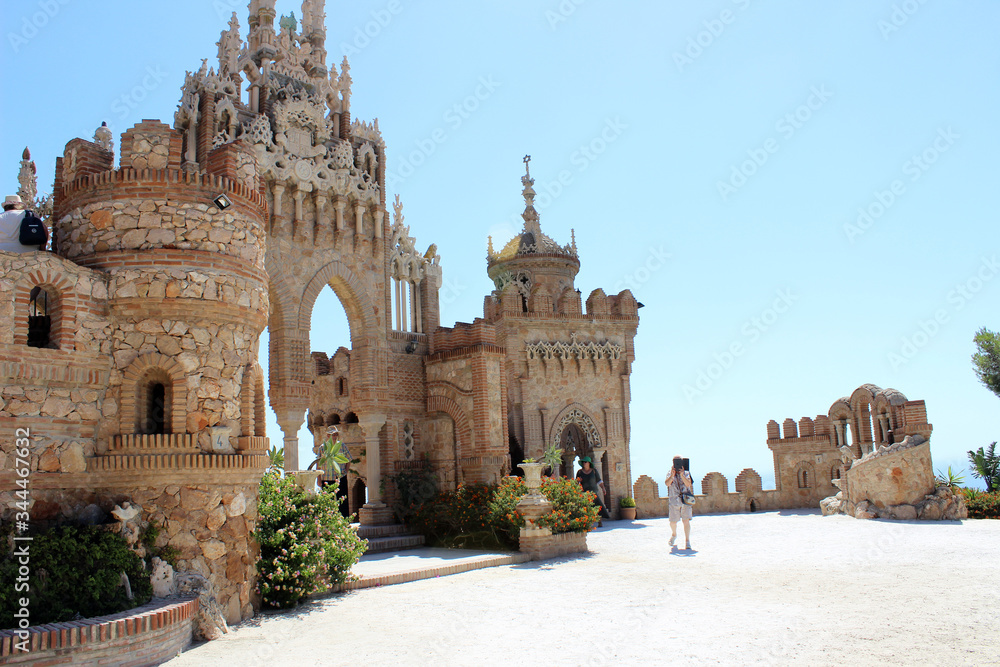 Castillo de Colomares en Benalmádena (Málaga, España)