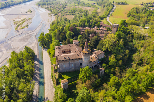 Castello di Rivalta, Piacenza, Italy photo