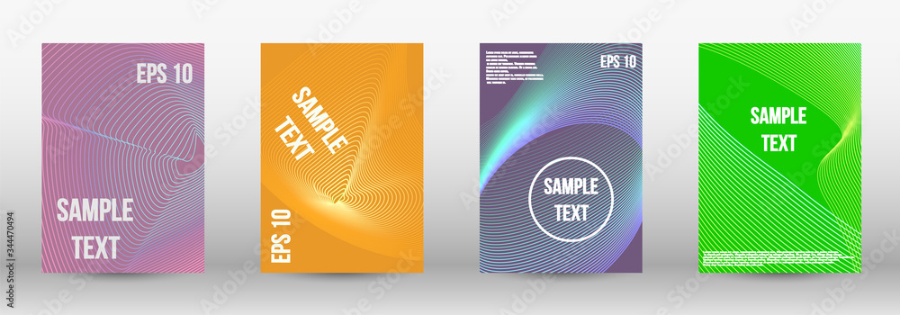 Geometric template with lines Geometric template with lines