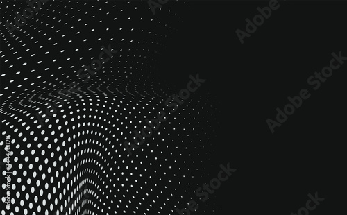 abstract halftone dots pattern vectors for texture and background
