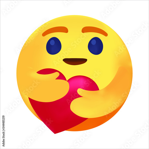 Caring Emoji, Coronavirus Emoji, Social Media Care Emoji