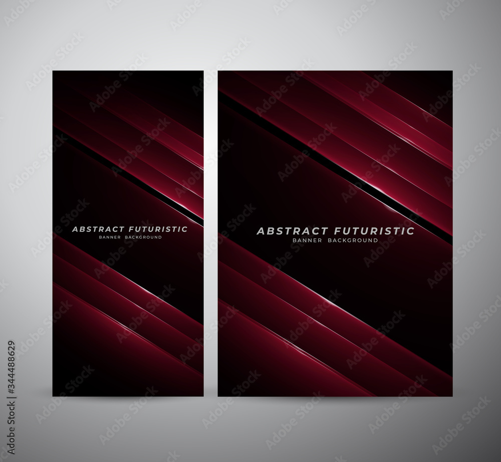 Obraz premium Abstract banner and poster futuristic background, Abstract art wallpaper. Vector illustration.