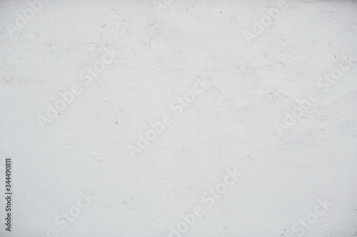 A white concrete wall. Texture and background