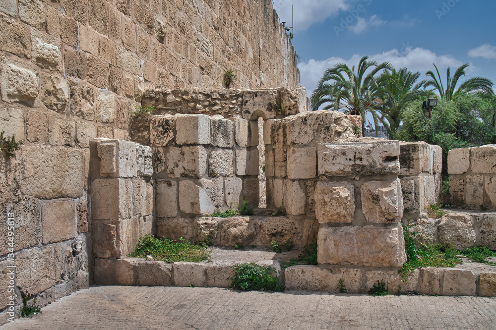 city wall, Jerusalem, Israel
