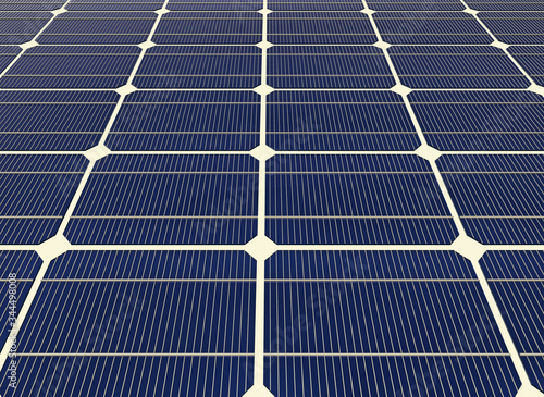 Photovoltaic panel background. Solar Panels Backgrounds. 3D illustration.