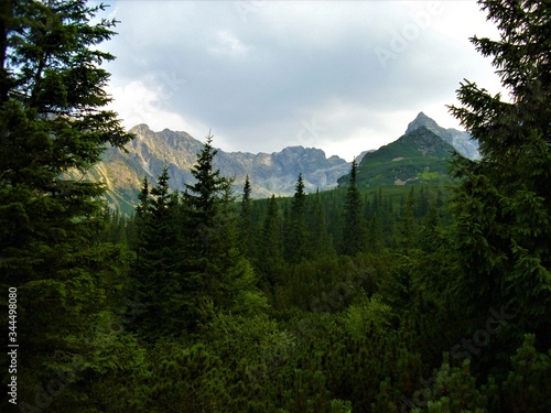 mountain landscape in the tatra