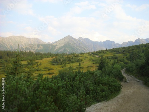 mountain landscape in the tatra