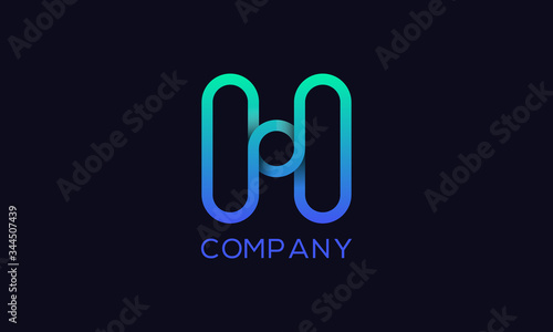 Letter H professional logo for all kinds of business