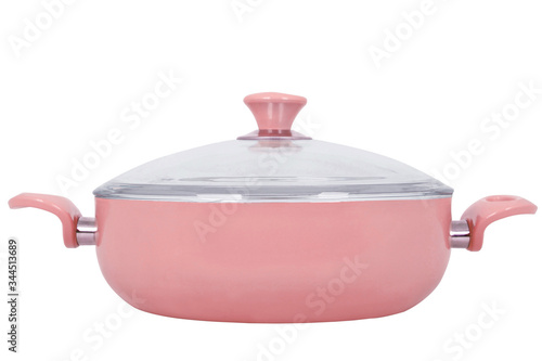 Pink pan cooking