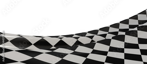 black and white Finish flag digital wallpaper  illustration © vegefox.com