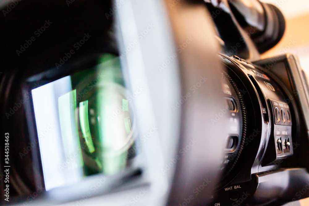 Professional video camera lens Professional video camera lens