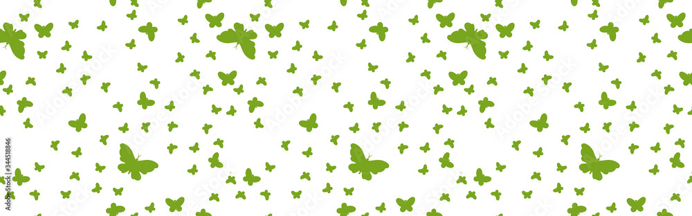 Seamless background with butterflies. Seamless background with butterflies.