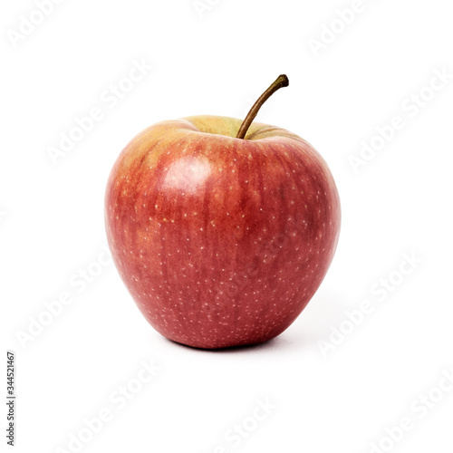 fresh apple isolated on white background