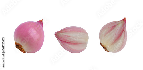 Onions isolated on a white background