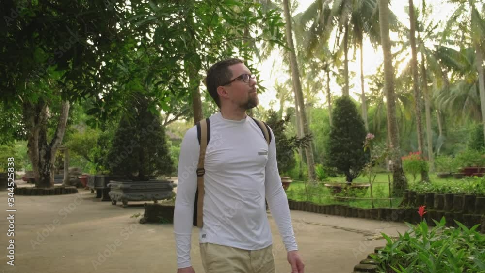 exploring of tropical garden in asian country exploring of tropical garden in asian country
