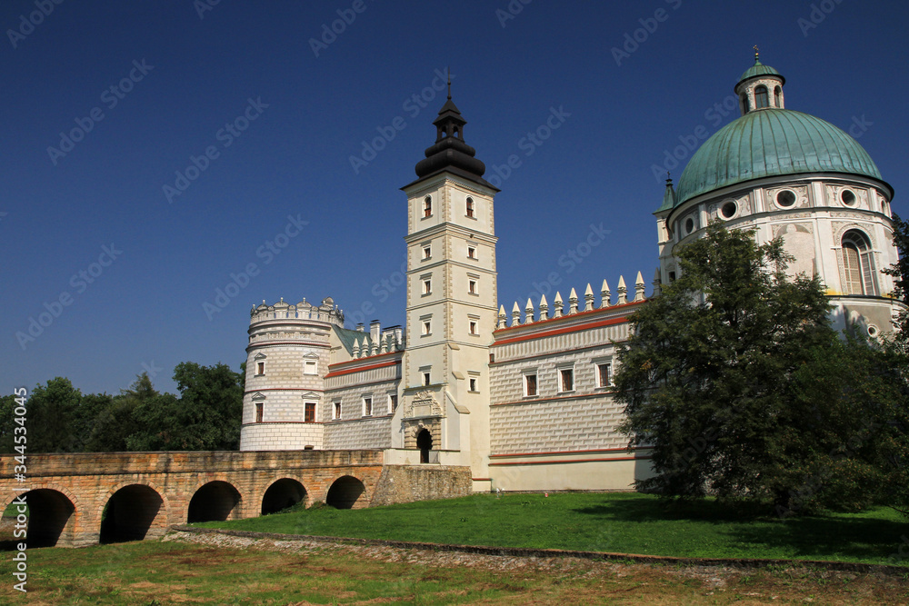 Krasiczyn Castle  is a Renaissance castle in Krasiczyn, Poland