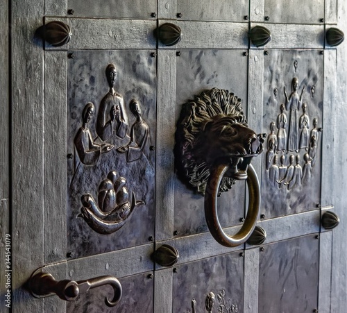 antique door knocker