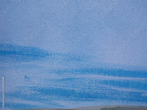 flat texture of blue paint