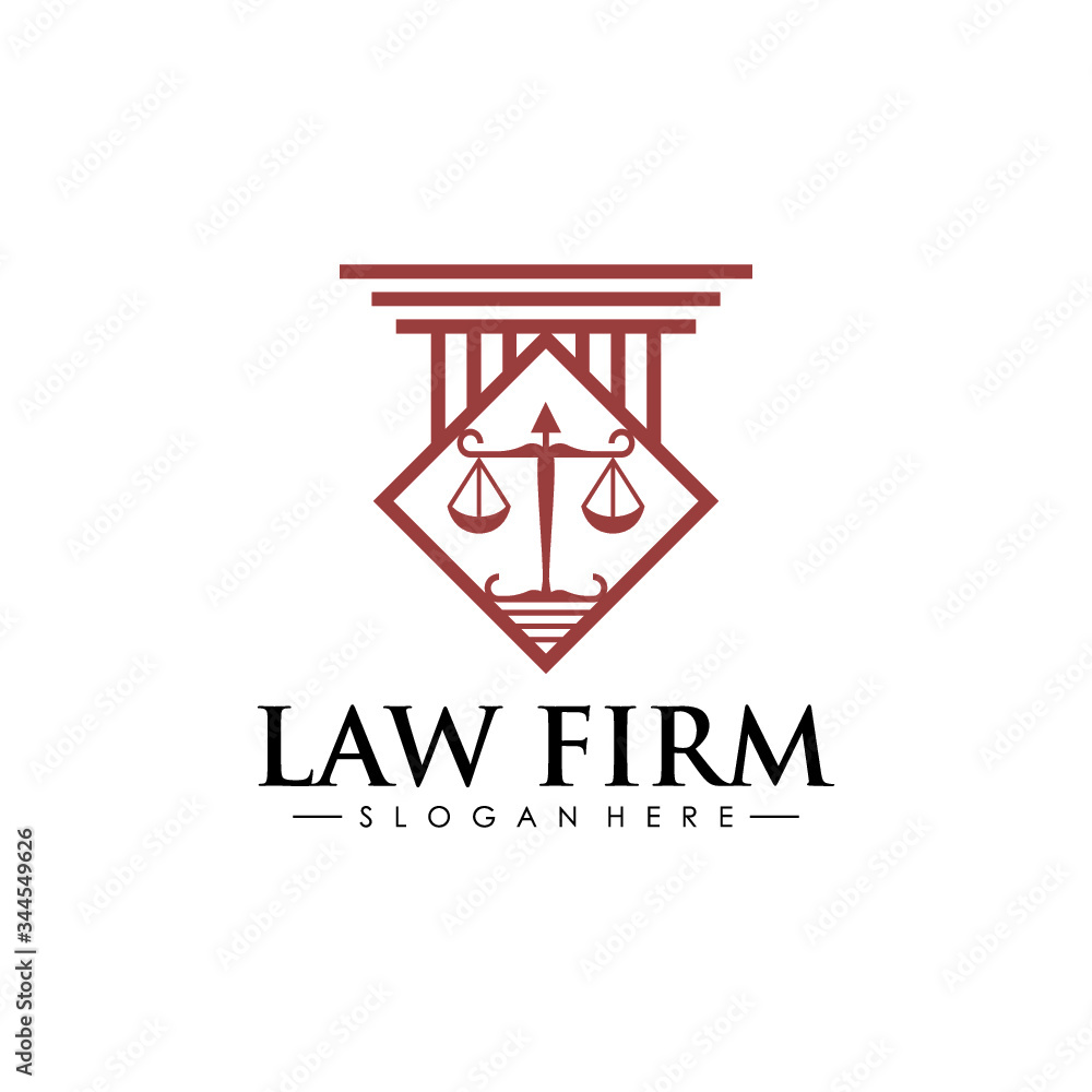 attorney law firm logo design vector attorney law firm logo design vector