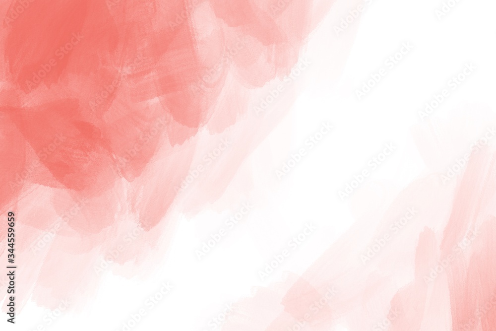 Fototapeta Kolor akwarelowy, różowy, białe tło, używany jako tło na weselu i innych zadaniach.