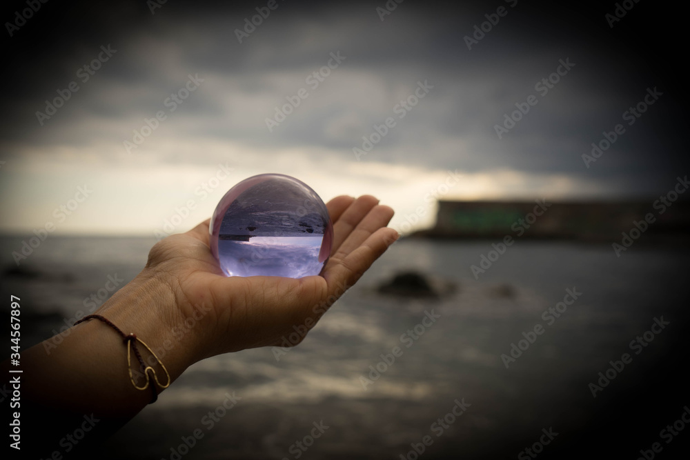 sfera magica Stock Photo