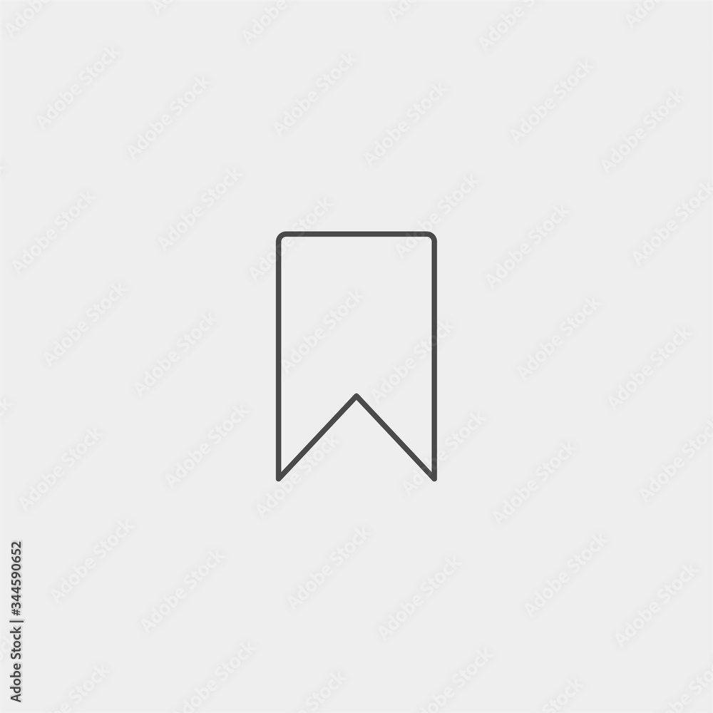 Bookmark vector icon sign symbol Bookmark vector icon sign symbol