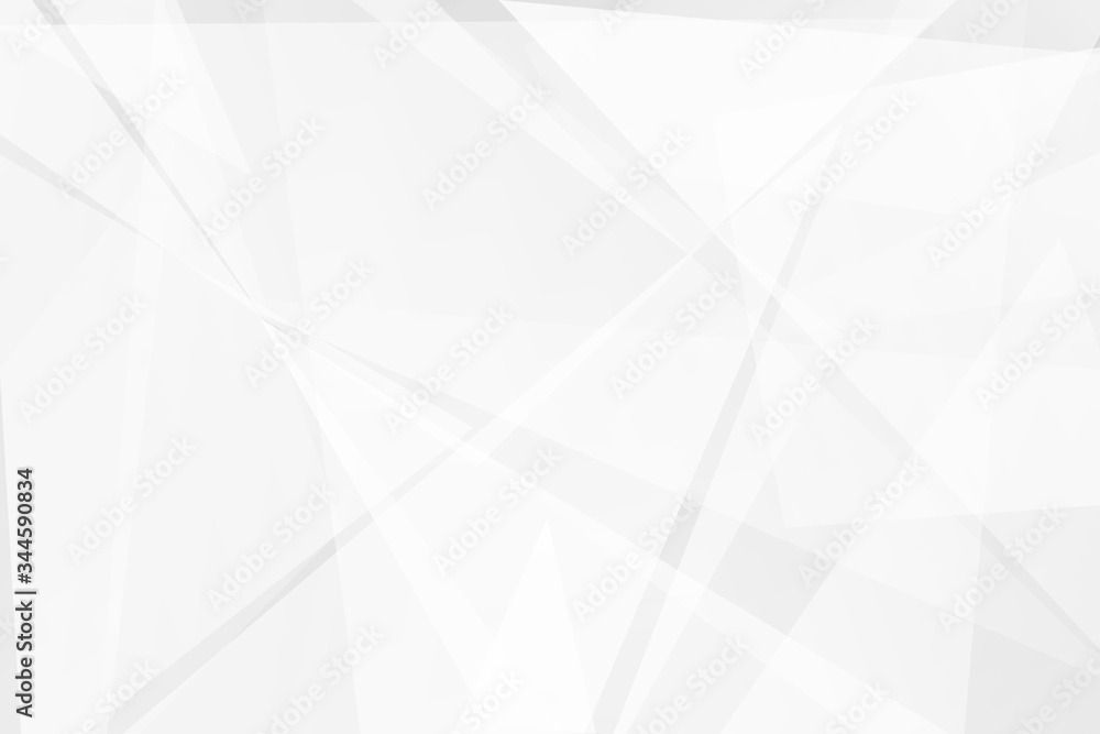 Fototapeta premium Abstract white and grey on light silver background modern design. Vector illustration EPS 10.