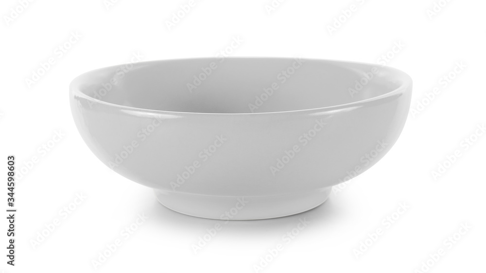 color bowl isolated on white background color bowl isolated on white background