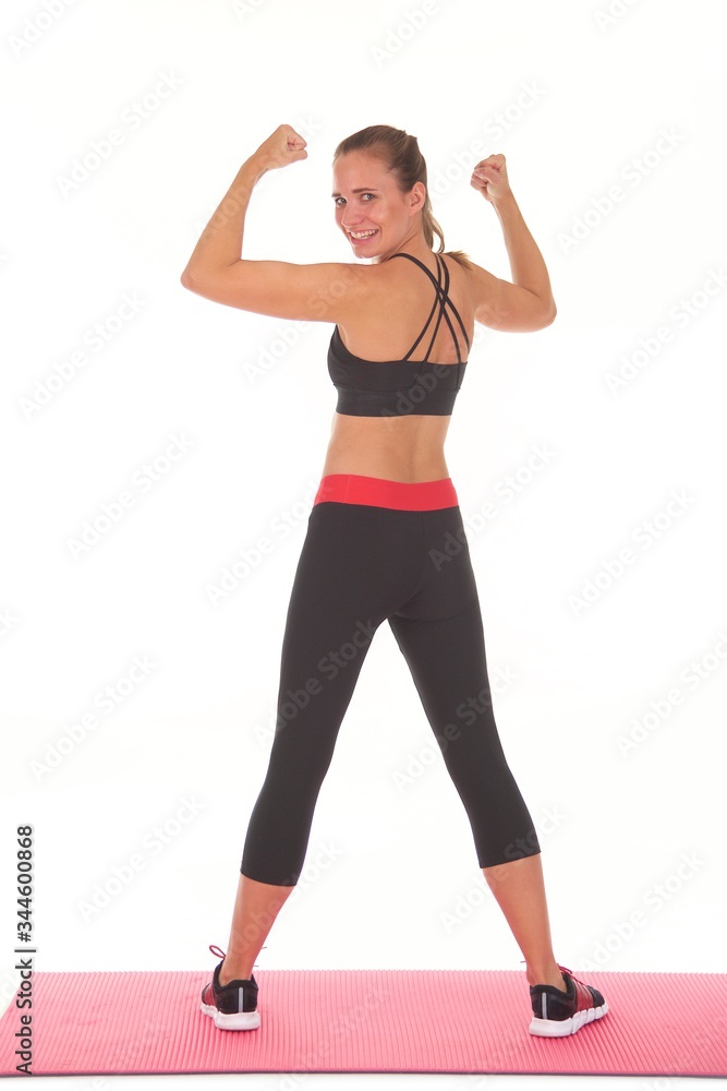 Frau beim Sport Frau beim Sport