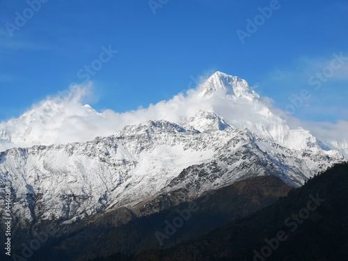 A beautiful picture of Annapurna Peaks, Poon Hill, Nepal © Ferencz Teglas