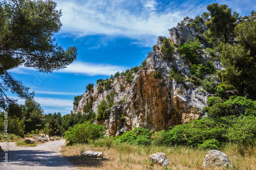 Fototapeta Naklejka Na Ścianę i Meble -  National Park Calanques on the Mediterranean