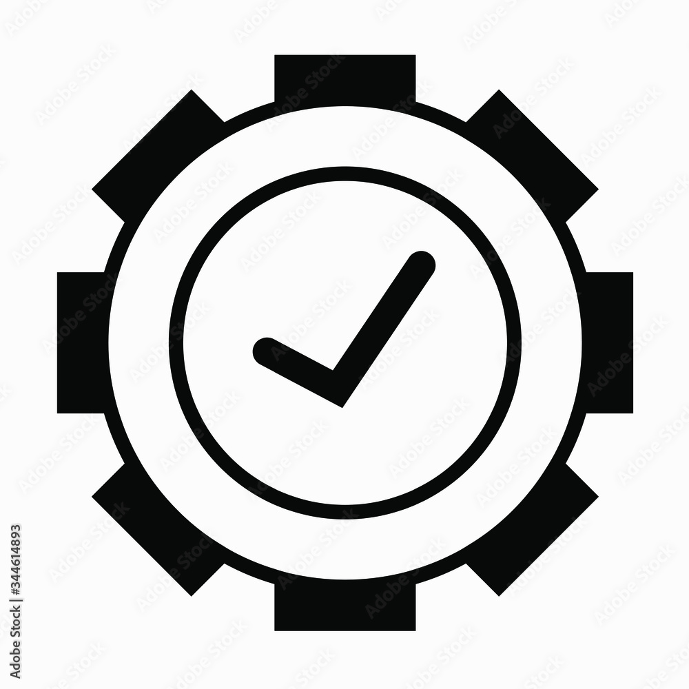 Compliance line icon symbol. Settings download icon. Vector icon. Compliance line icon symbol. Settings download icon. Vector icon.