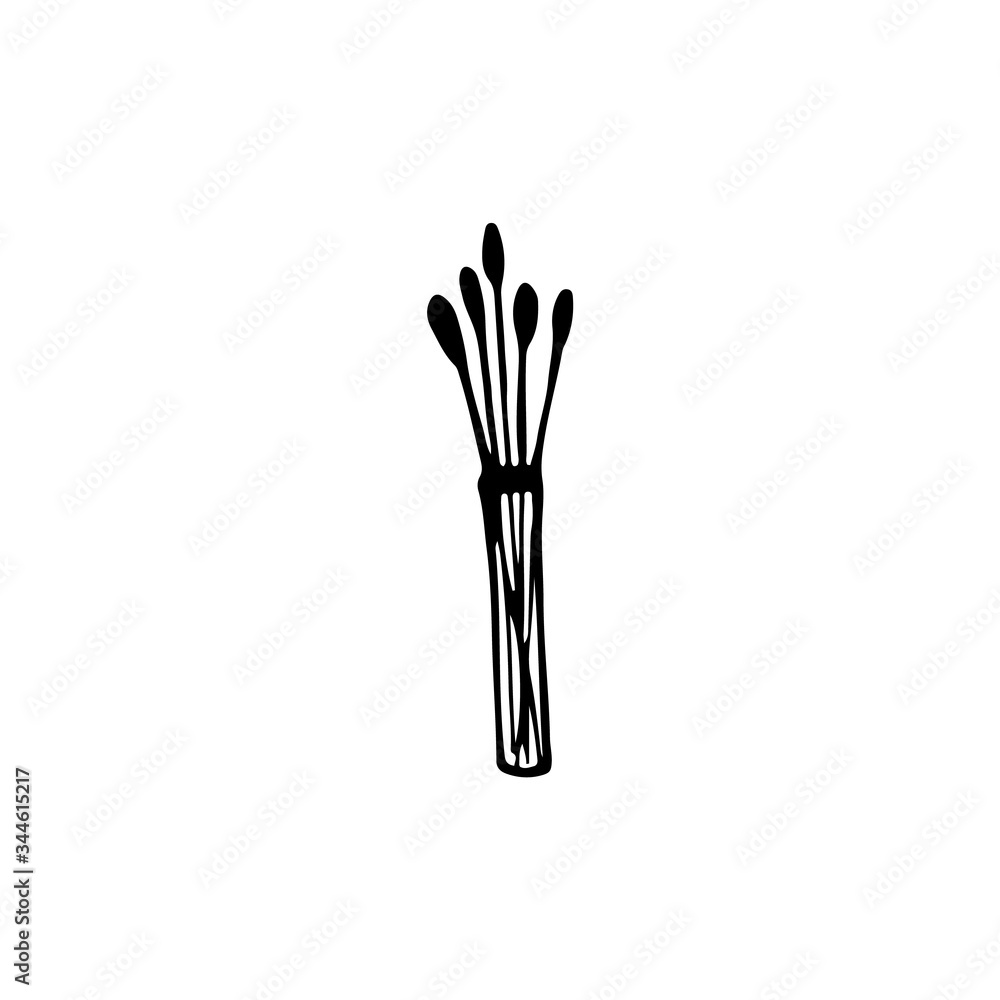Black and white doodle vases with decor. Hand-drawn image for websites, banners, cards, designers. Black and white doodle vases with decor. Hand-drawn image for websites, banners, cards, designers.