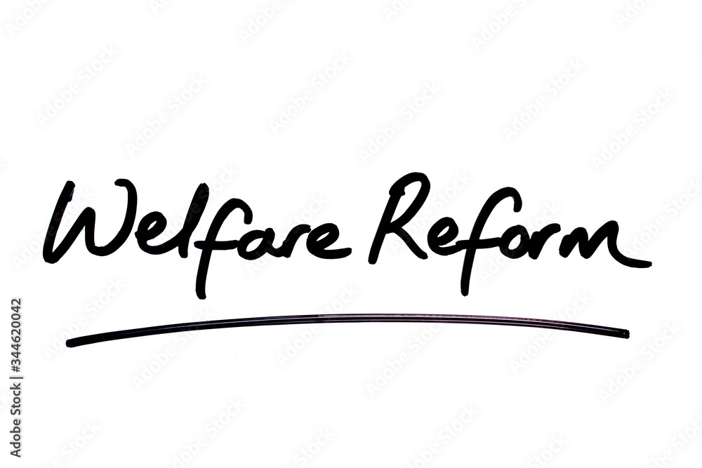 Welfare Reform Welfare Reform