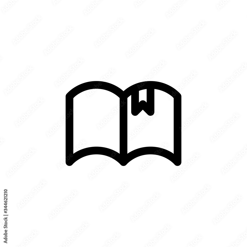 Book Education Outline Icon Logo Vector Illustration
Book Education Outline Icon Logo Vector Illustration