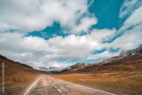 Carretera a la montaña
