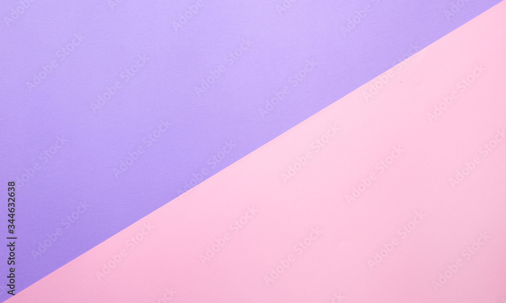 Pink and Purple texture background of fashionable pastel color with top view, minimal concept, flat lay.