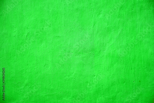 Neon green empty background or backdrop space.