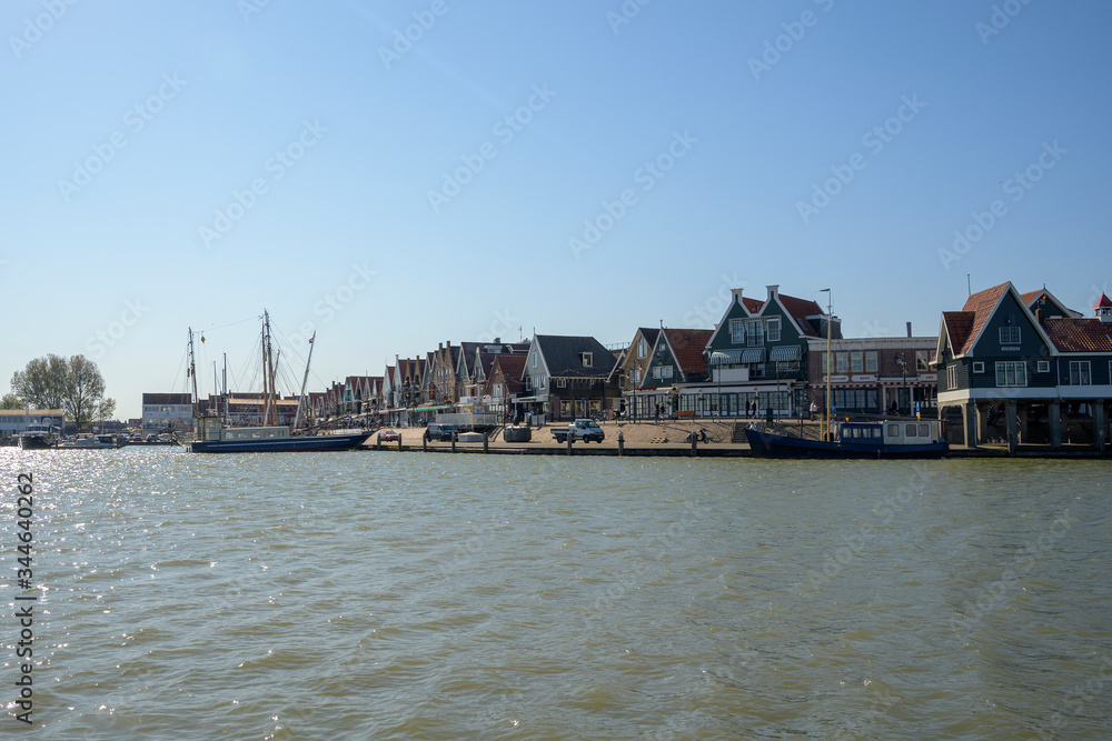 Volendam, a traditional fishing village in the Netherlands Volendam, a traditional fishing village in the Netherlands