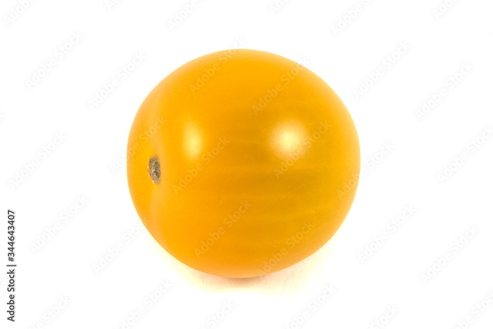 One Yellow cherry tomato One Yellow cherry tomato