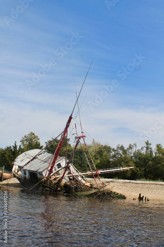 old fishing boat