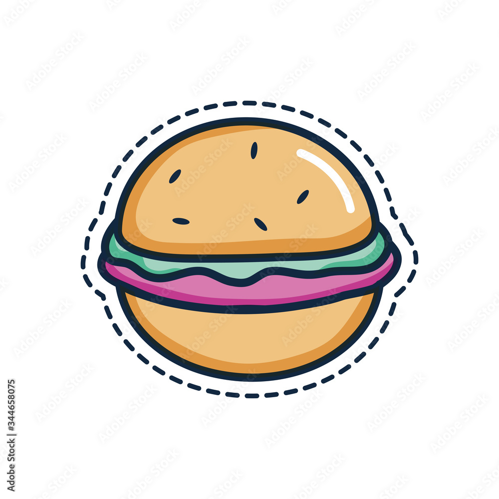 patches concept, hamburger icon, line color style patches concept, hamburger icon, line color style