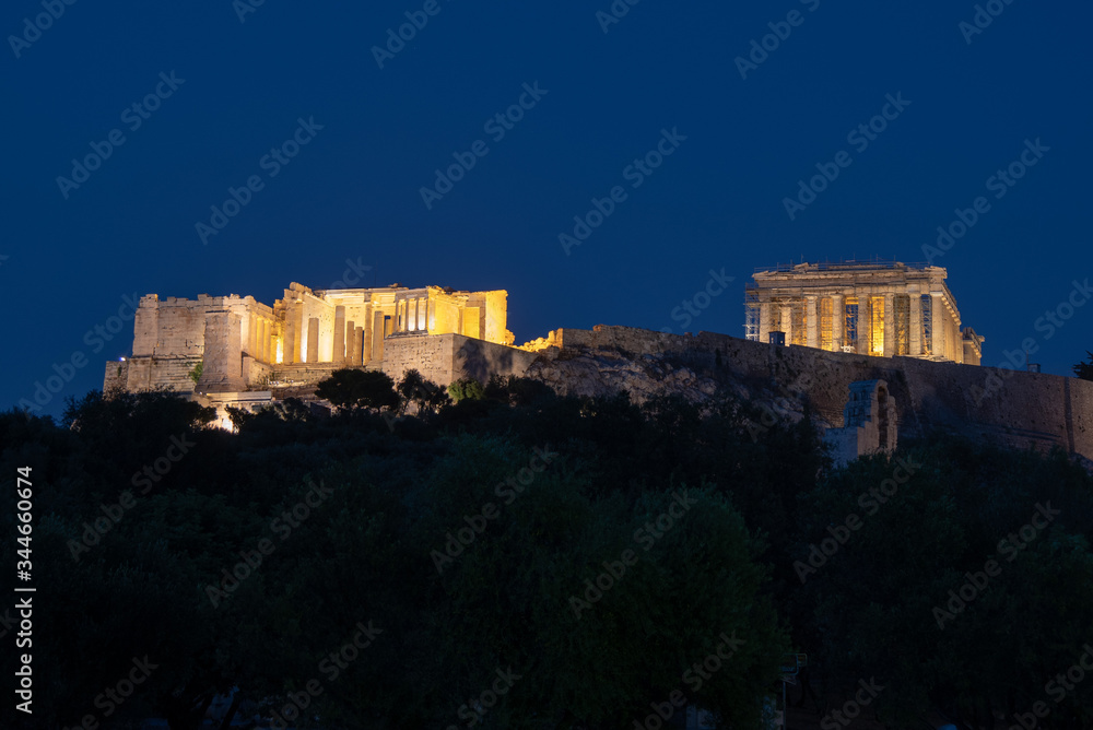 Night Parthenon 